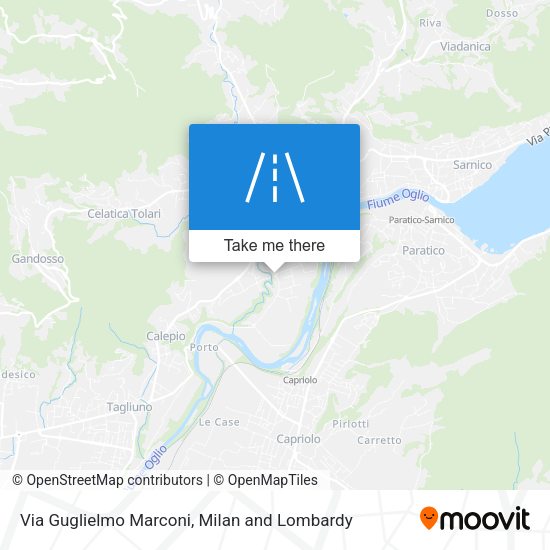 Via Guglielmo Marconi map