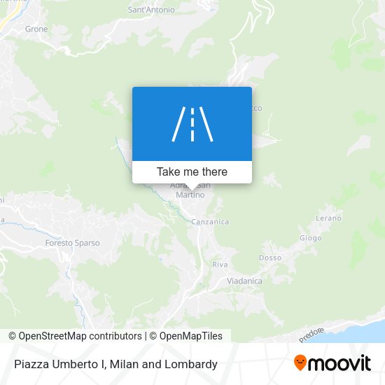 Piazza Umberto I map