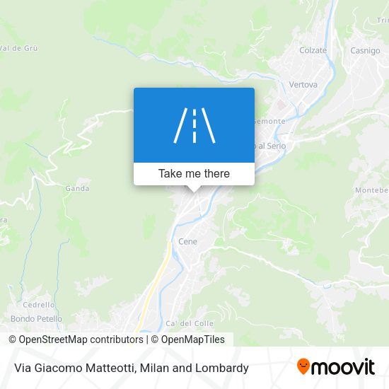 Via Giacomo Matteotti map