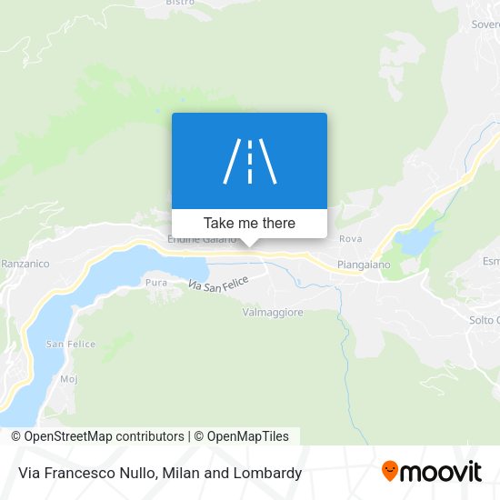Via Francesco Nullo map
