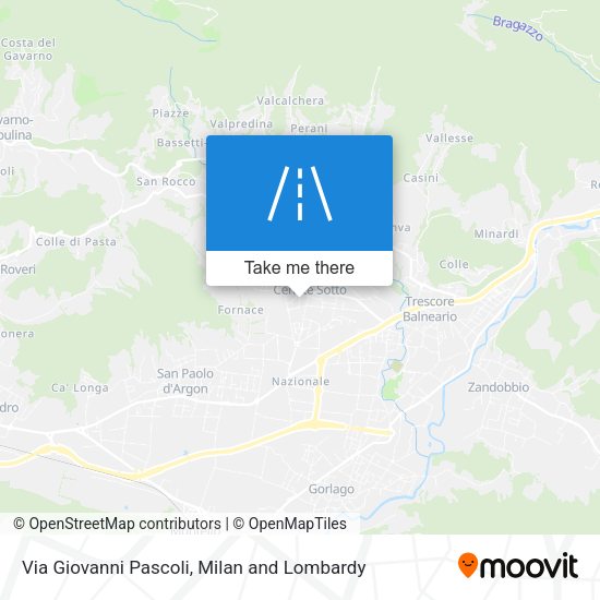 Via Giovanni Pascoli map