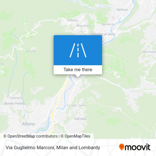 Via Guglielmo Marconi map