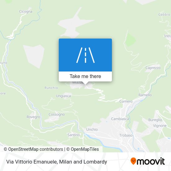 Via Vittorio Emanuele map