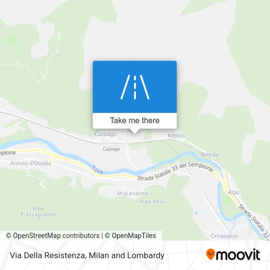Via Della Resistenza map