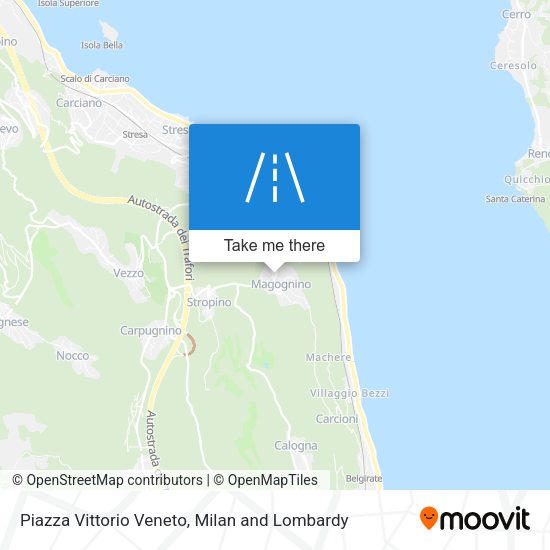 Piazza Vittorio Veneto map