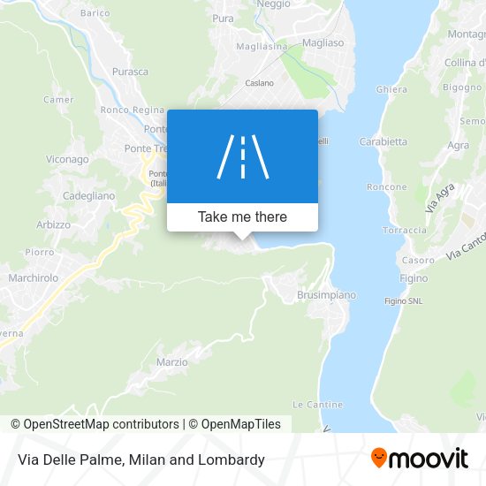 Via Delle Palme map