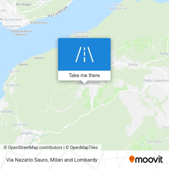 Via Nazario Sauro map