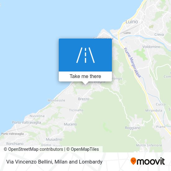 Via Vincenzo Bellini map