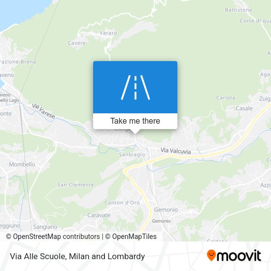 Via Alle Scuole map