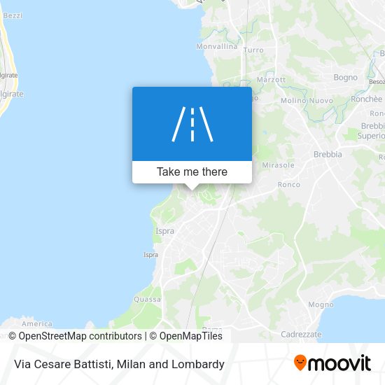 Via Cesare Battisti map