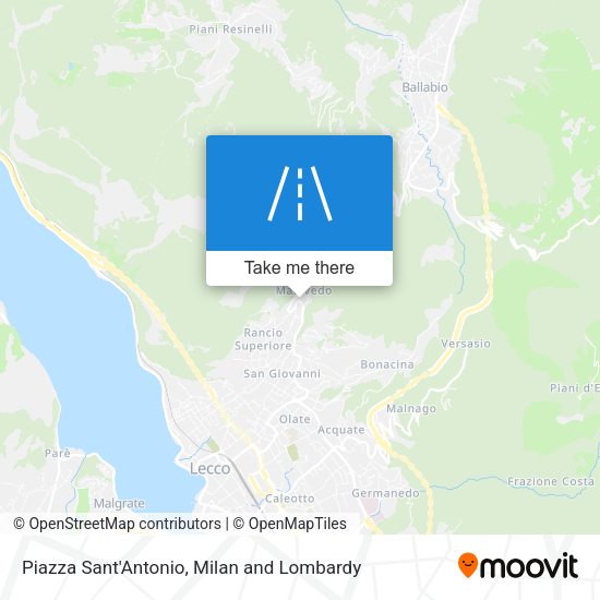 Piazza Sant'Antonio map
