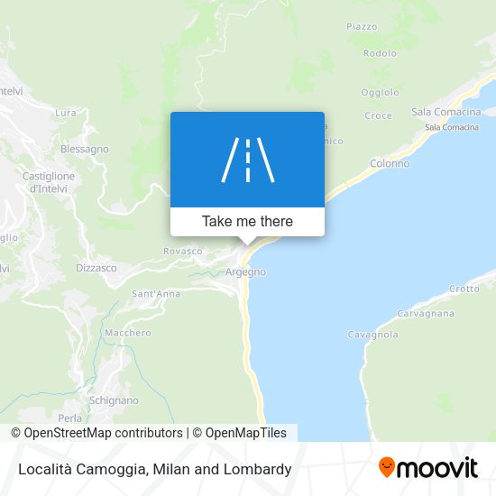 Località Camoggia map