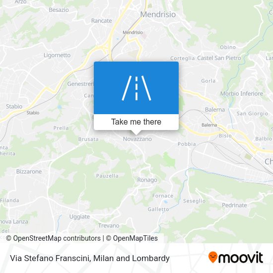 Via Stefano Franscini map