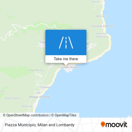 Piazza Municipio map