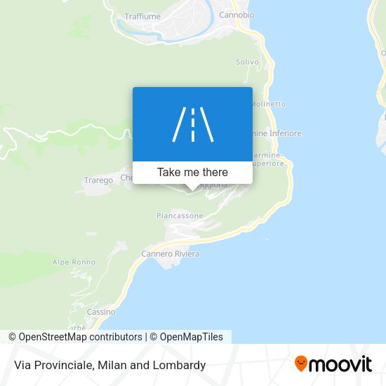 Via Provinciale map
