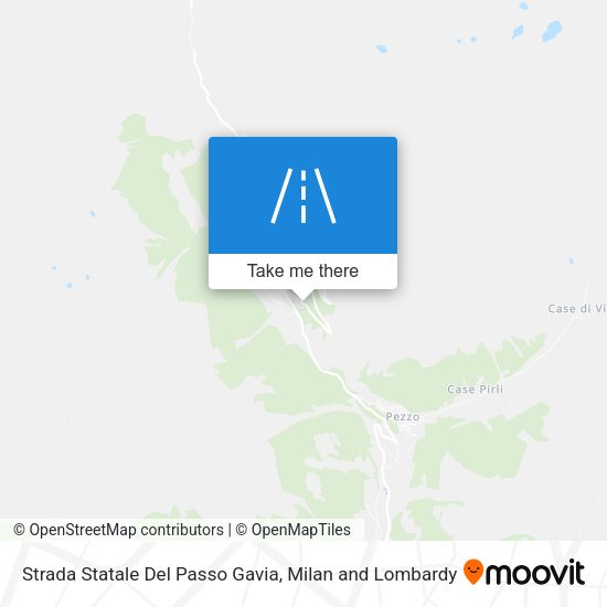 Strada Statale Del Passo Gavia map
