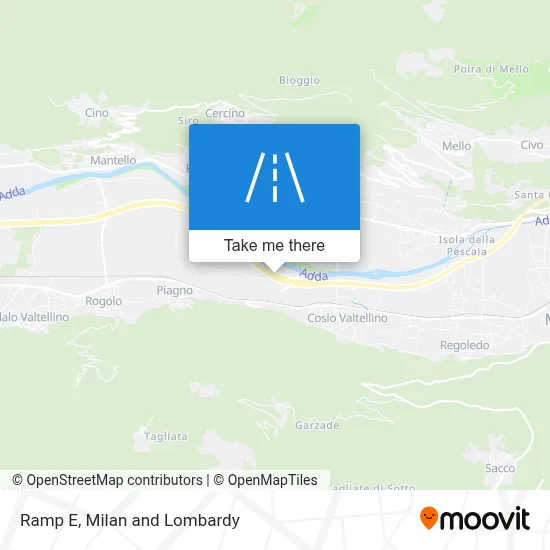 Ramp E map