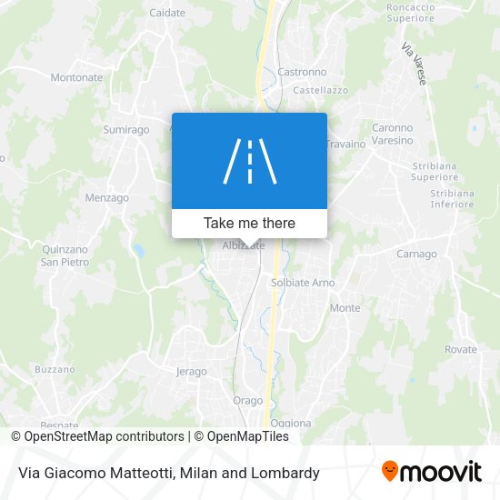 Via Giacomo Matteotti map