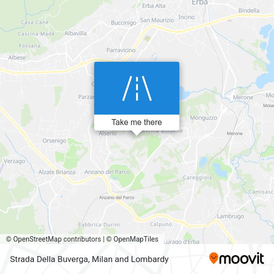 Strada Della Buverga map