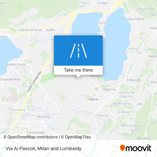 Via Ai Pascoli map