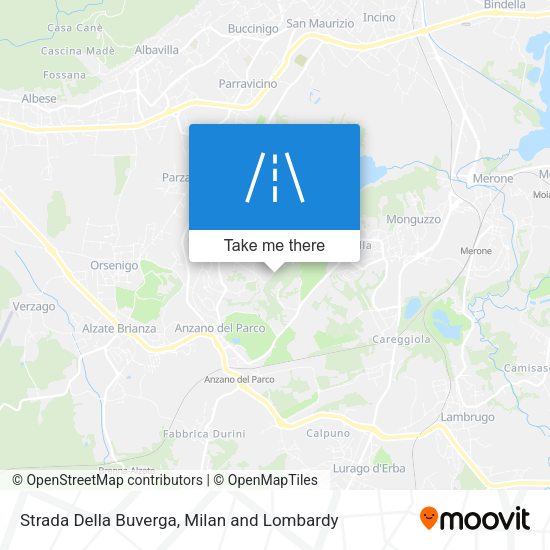 Strada Della Buverga map