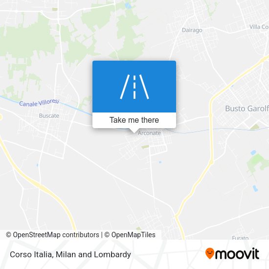 Corso Italia map