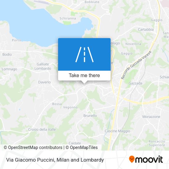 Via Giacomo Puccini map