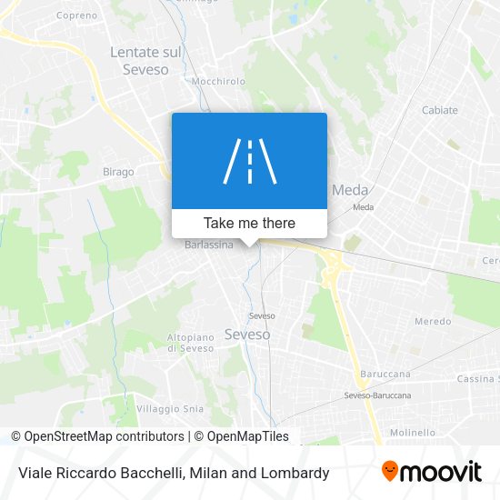 Viale Riccardo Bacchelli map