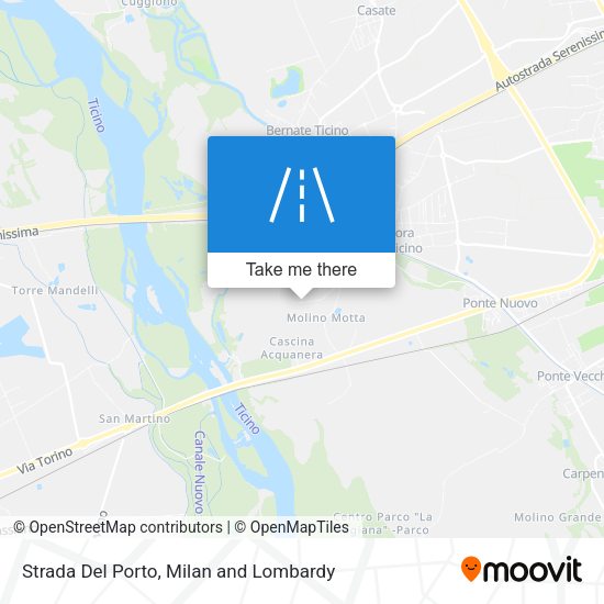 Strada Del Porto map