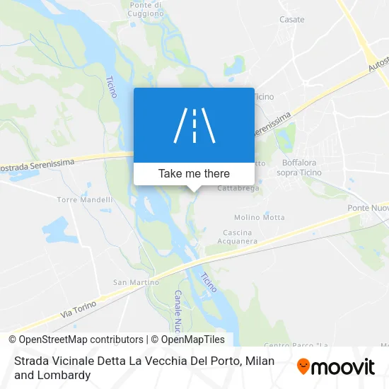 Strada Vicinale Detta La Vecchia Del Porto map