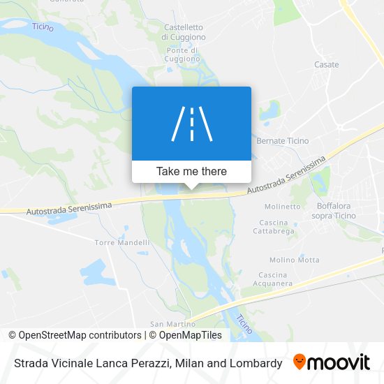 Strada Vicinale Lanca Perazzi map