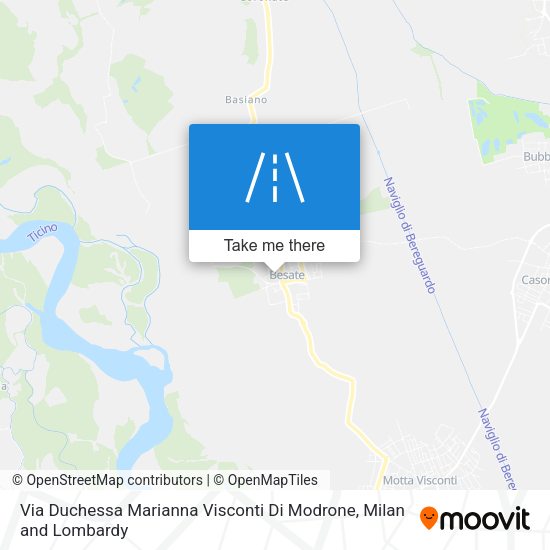 Via Duchessa Marianna Visconti Di Modrone map