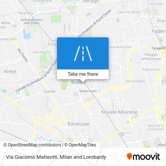 Via Giacomo Matteotti map