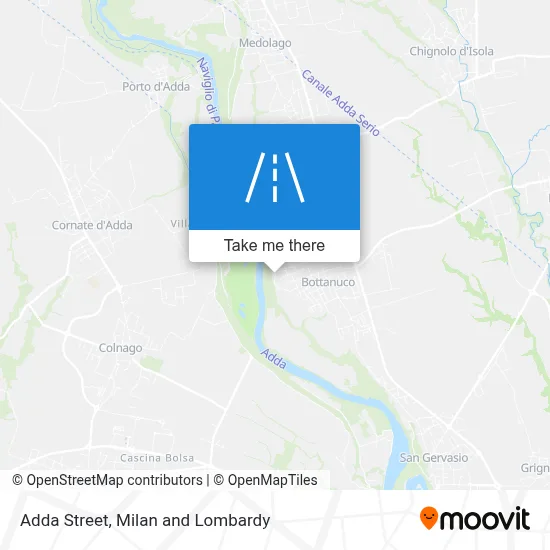 Adda Street map