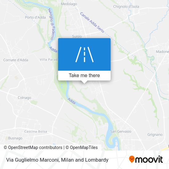 Via Guglielmo Marconi map