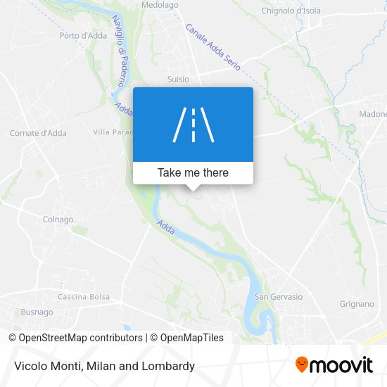 Vicolo Monti map