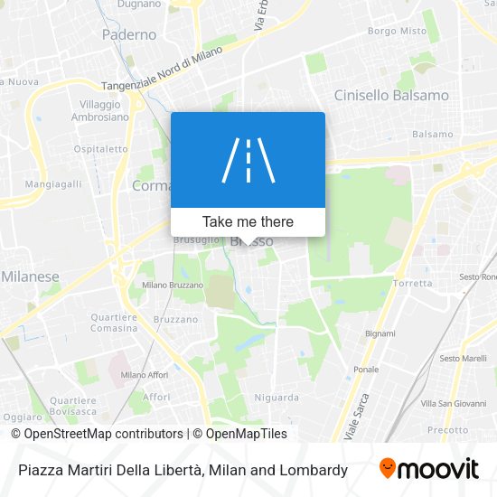 Piazza Martiri Della Libertà map