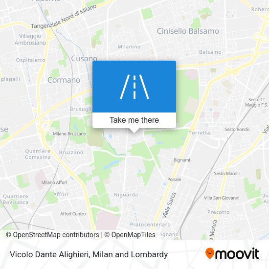 Vicolo Dante Alighieri map