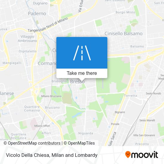 Vicolo Della Chiesa map