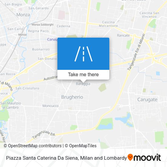 Piazza Santa Caterina Da Siena map