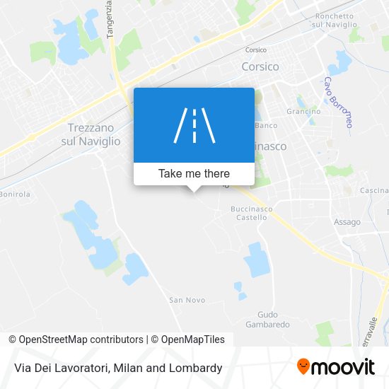 Via Dei Lavoratori map