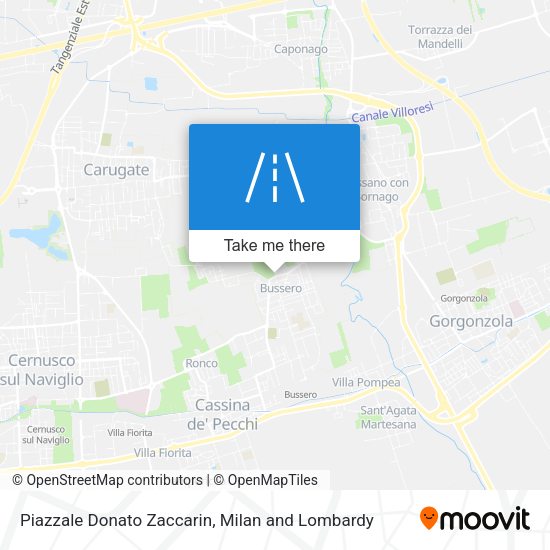 Piazzale Donato Zaccarin map
