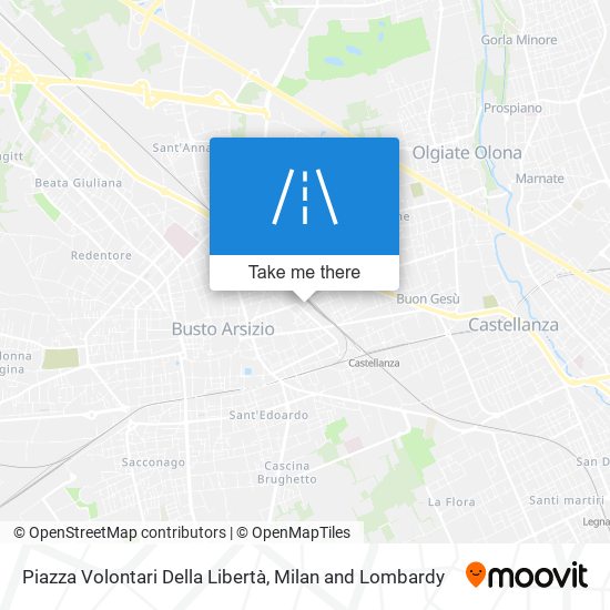 Piazza Volontari Della Libertà map