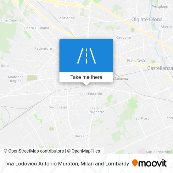 Via Lodovico Antonio Muratori map