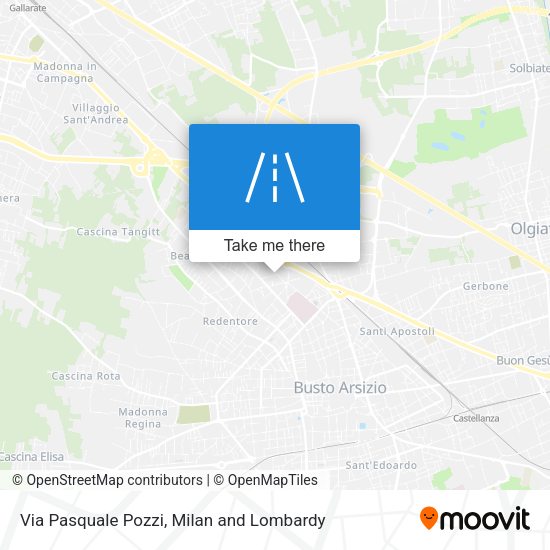 Via Pasquale Pozzi map