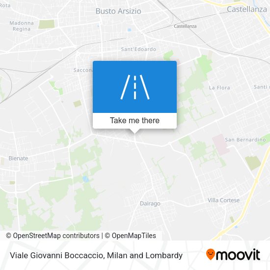 Viale Giovanni Boccaccio map