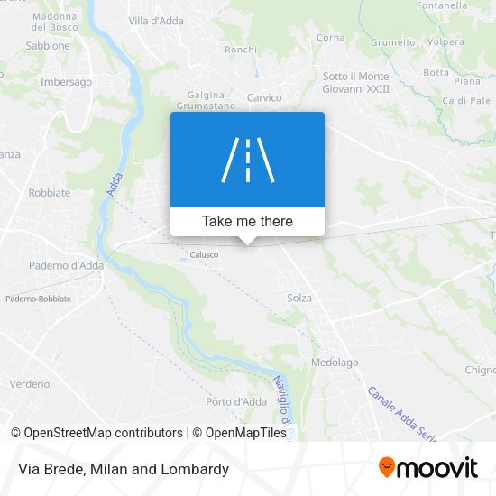 Via Brede map