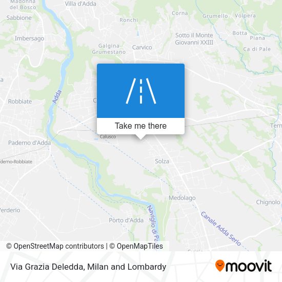 Via Grazia Deledda map