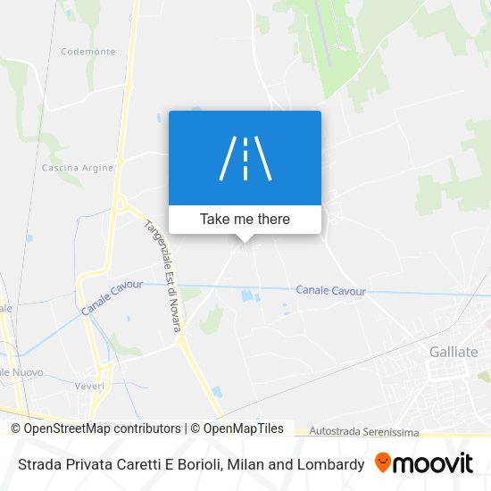 Strada Privata Caretti E Borioli map