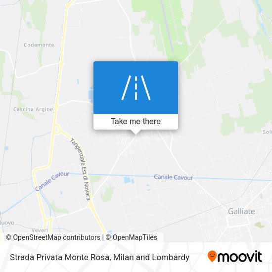 Strada Privata Monte Rosa map